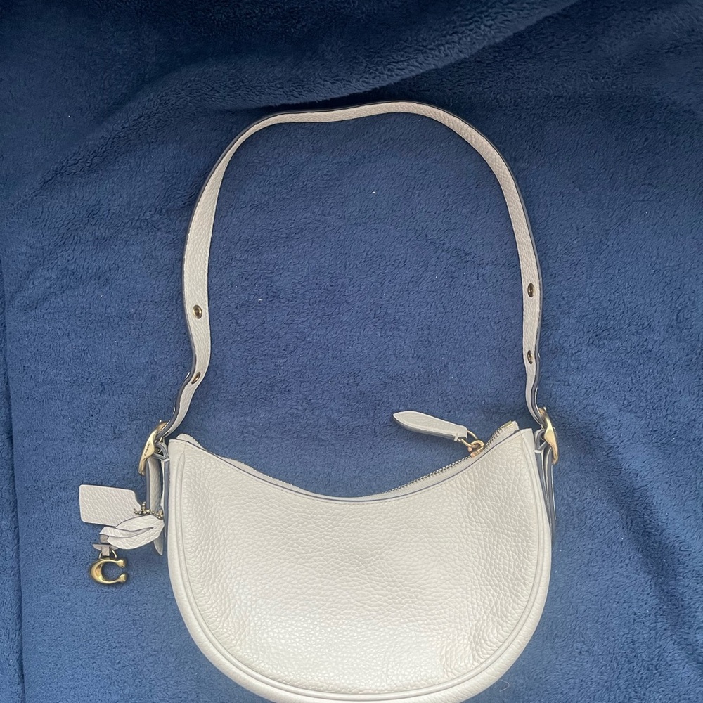 Coach Luna Shoulder Bag (Chalk)
